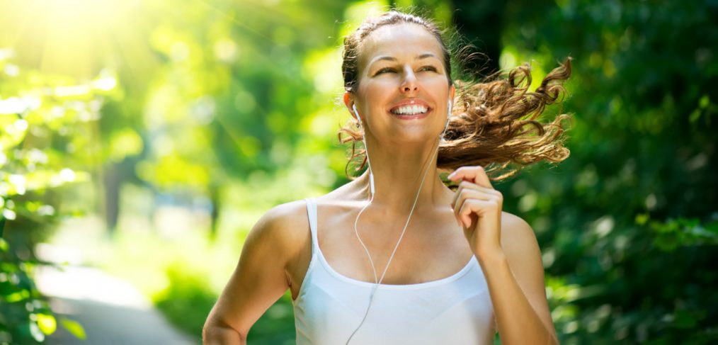 Woman jogging